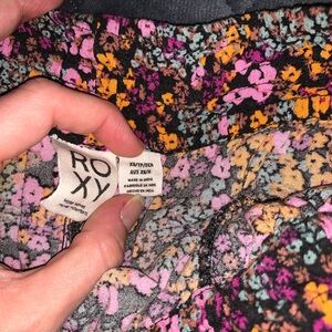 Roxy Multicolor Floral Pattern Skirt